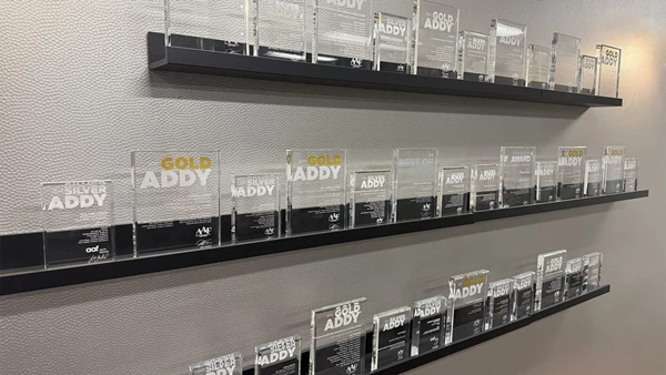 Odney’s Addy award shelf just got more crowded. 